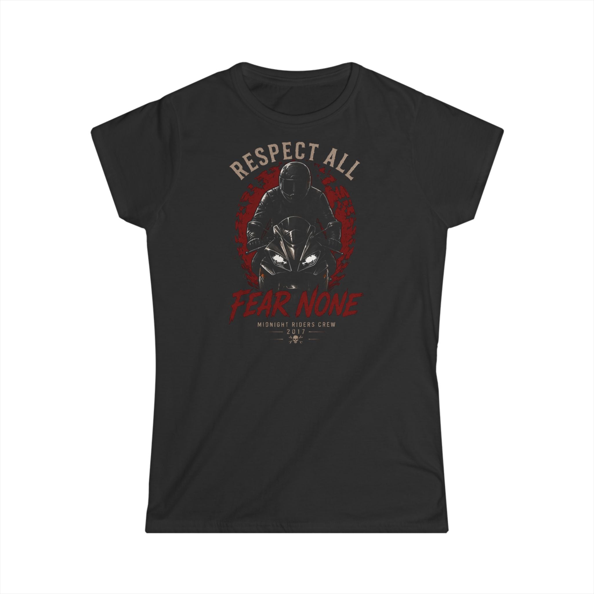 Personalisiertes Damen T-Shirt - Respect All Fear None