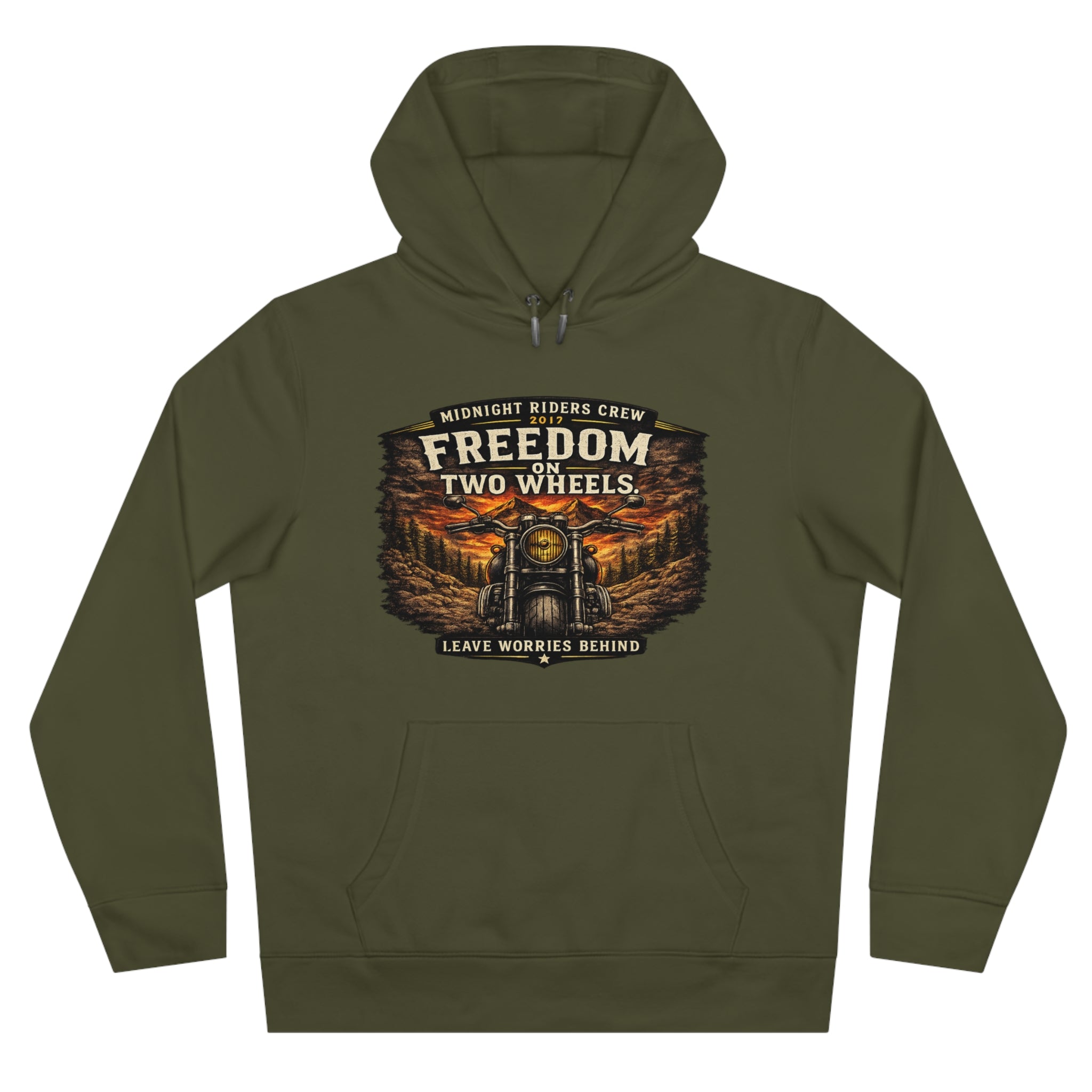 Personalisierter Hoodie - Two Wheels  One Soul