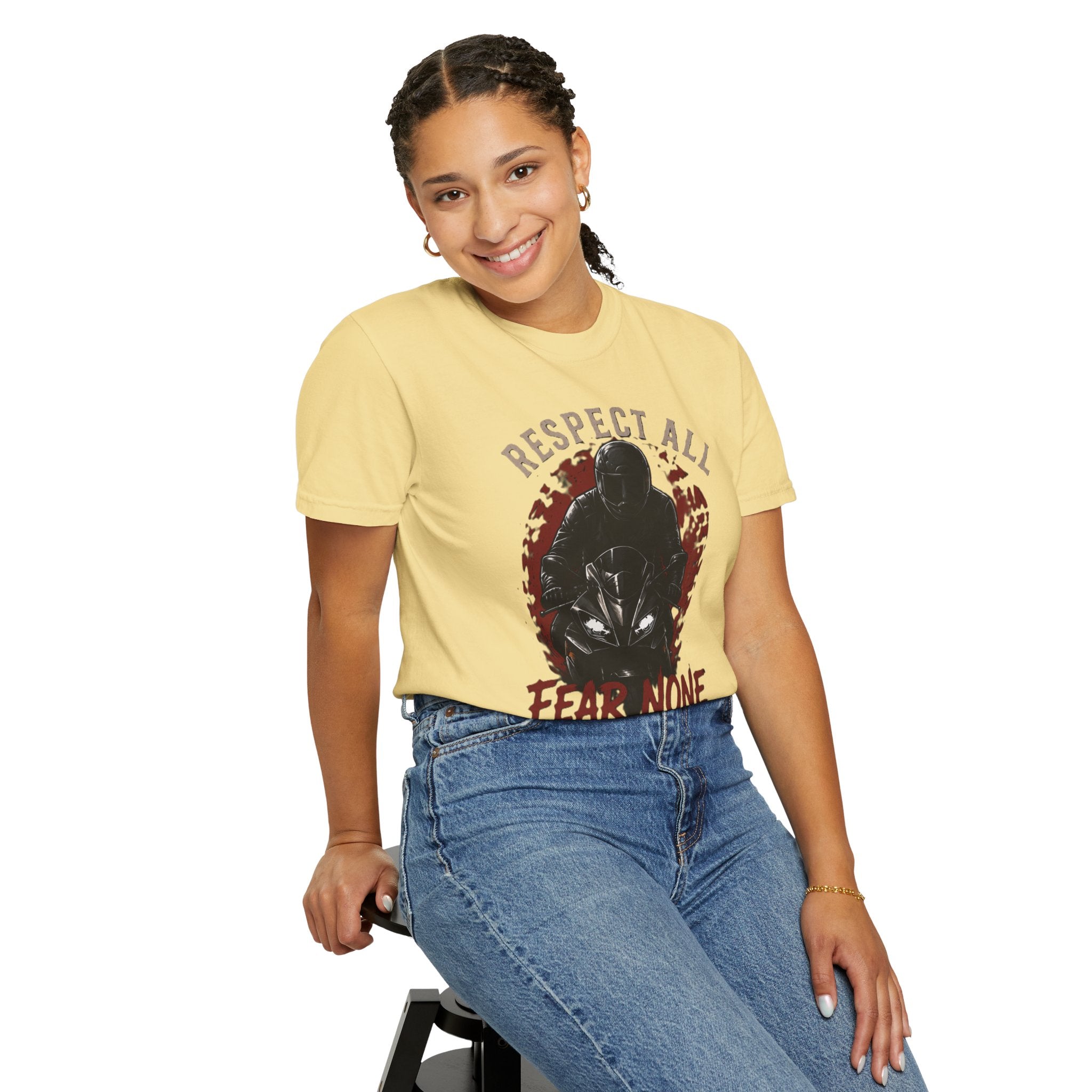 Personalisiertes T-Shirt  Respect All, Fear None