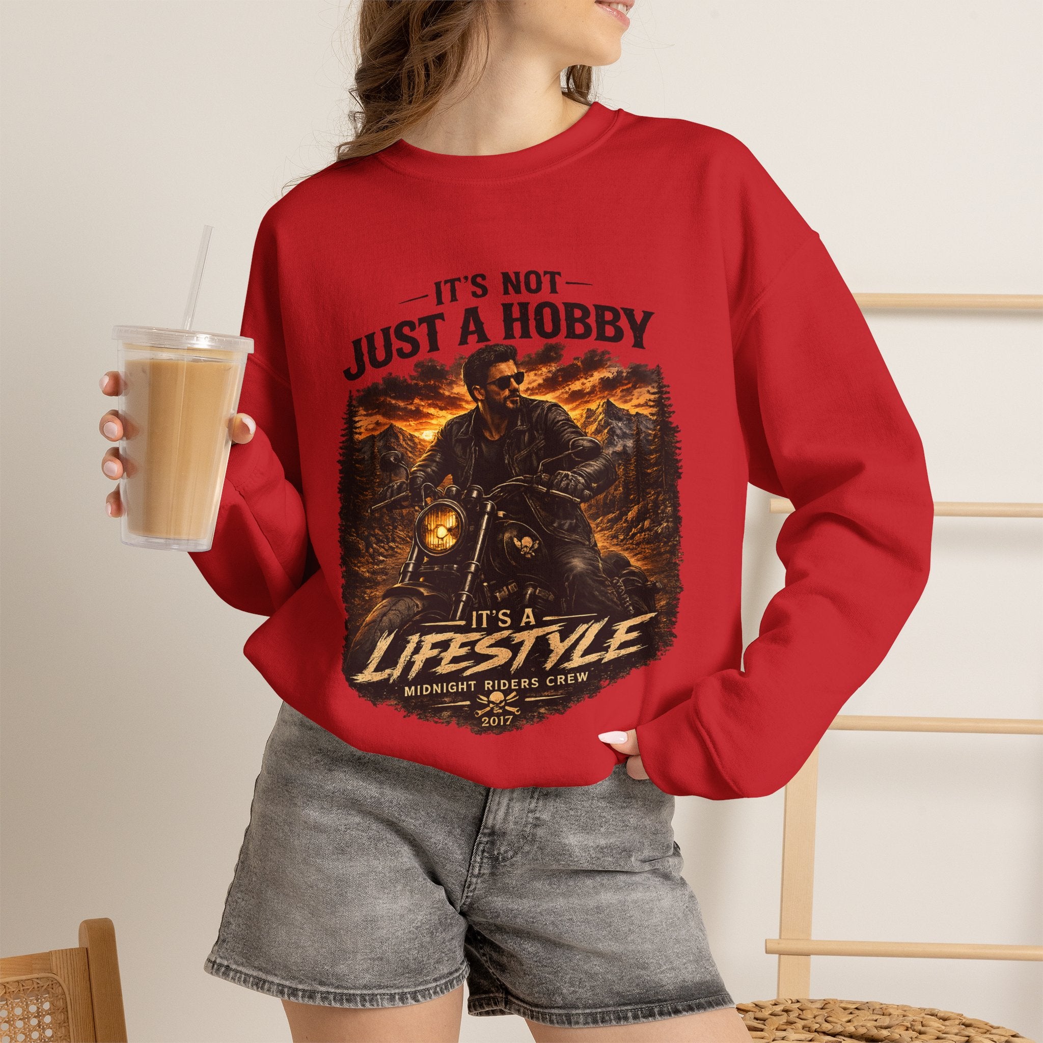 Personalisiertes Sweatshirt - It’s Not Just a Hobby  It’s a Lifestyle - Color