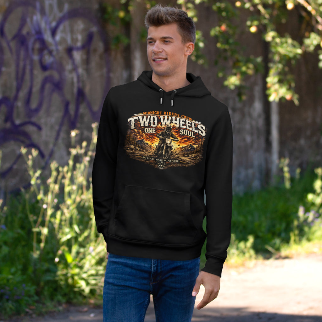 Personalisierter Hoodie - Two Wheels, One Soul