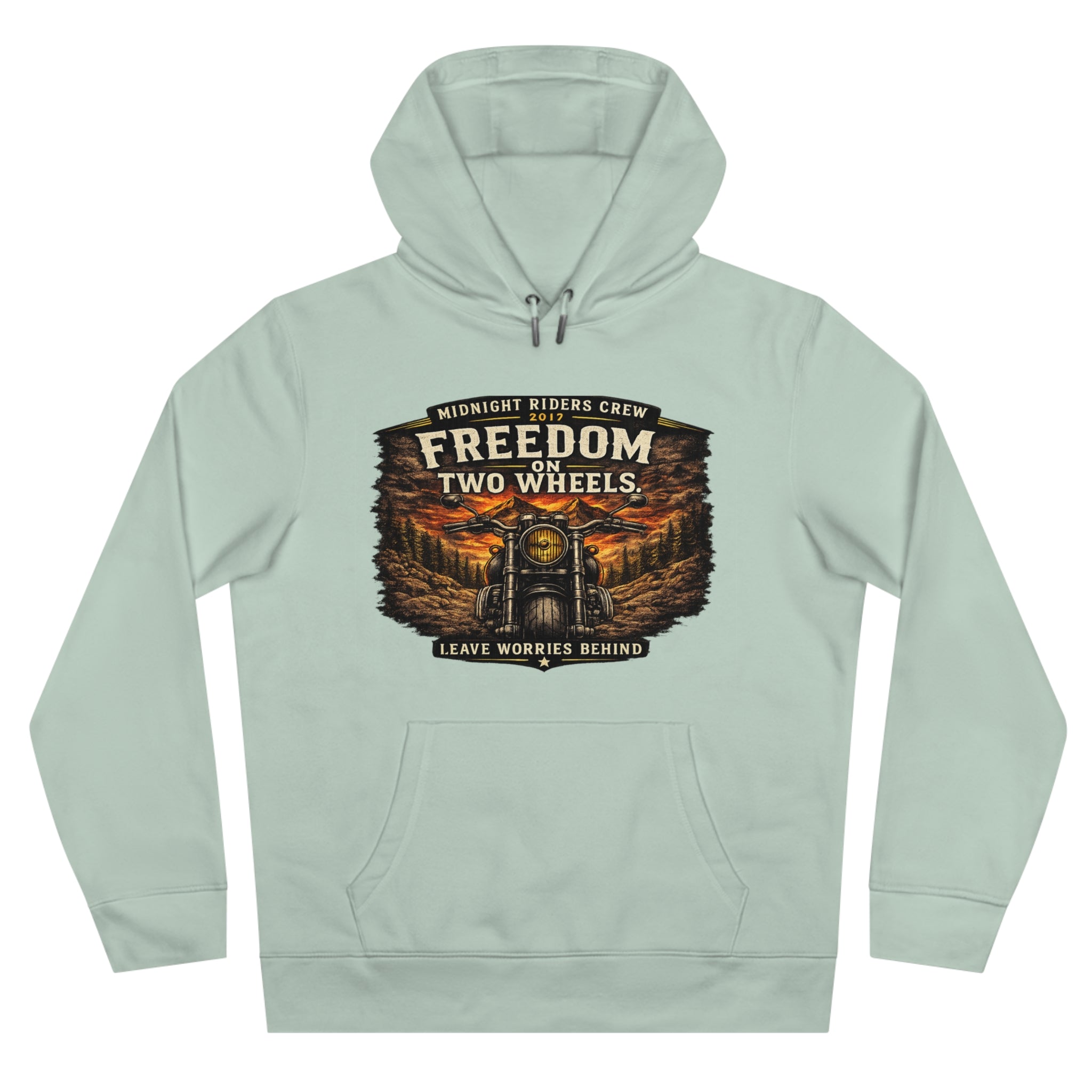 Personalisierter Hoodie - Two Wheels  One Soul