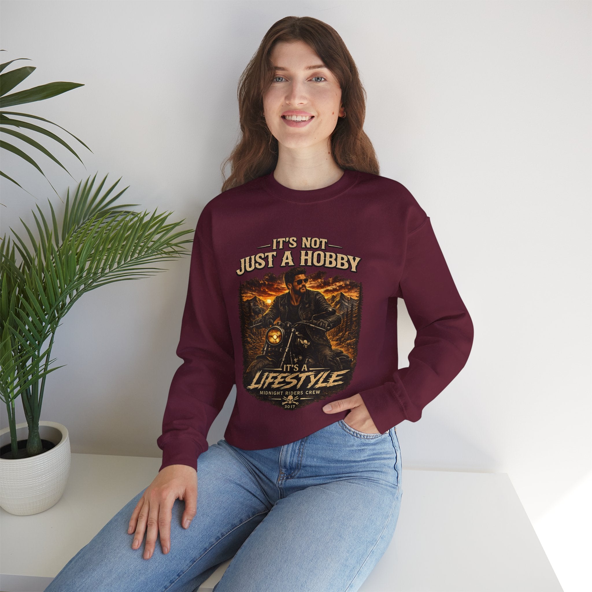 Personalisiertes Sweatshirt - It’s Not Just a Hobby  It’s a Lifestyle - Color
