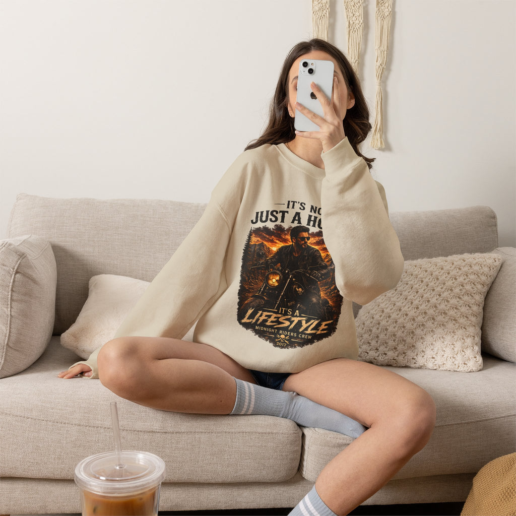 Personalisiertes Sweatshirt - It’s Not Just a Hobby  It’s a Lifestyle - Color