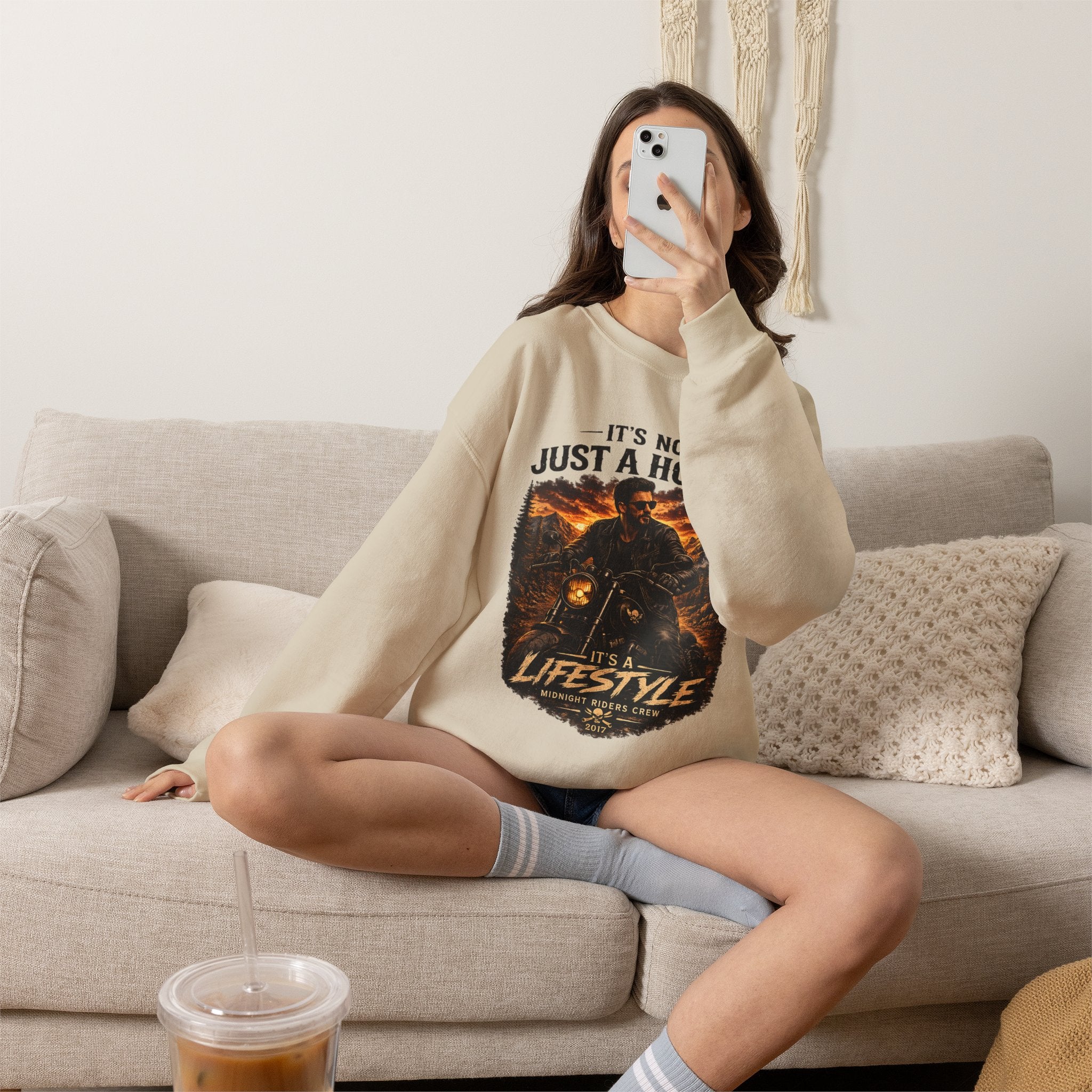 Personalisiertes Sweatshirt - It’s Not Just a Hobby  It’s a Lifestyle - Color