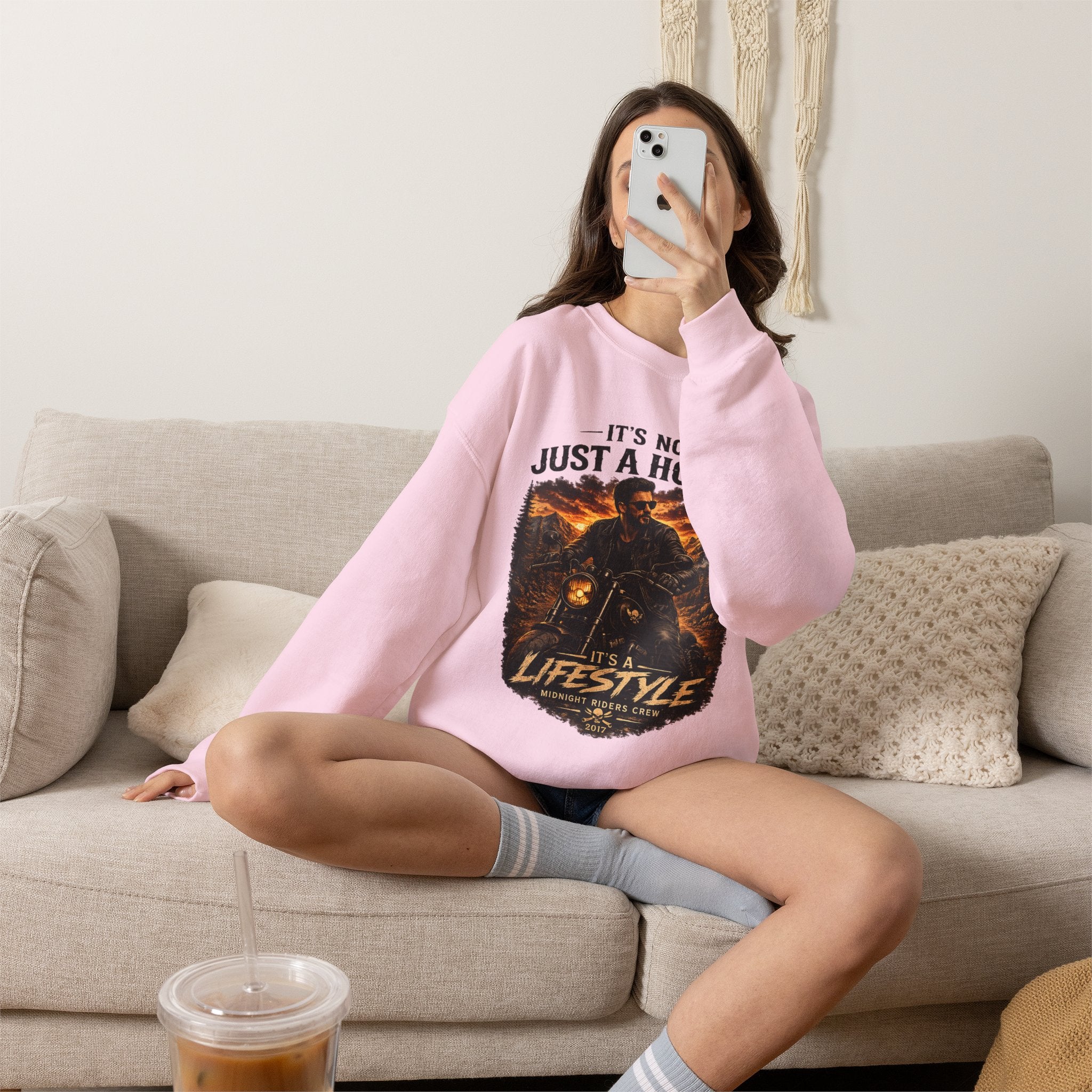 Personalisiertes Sweatshirt - It’s Not Just a Hobby  It’s a Lifestyle - Color