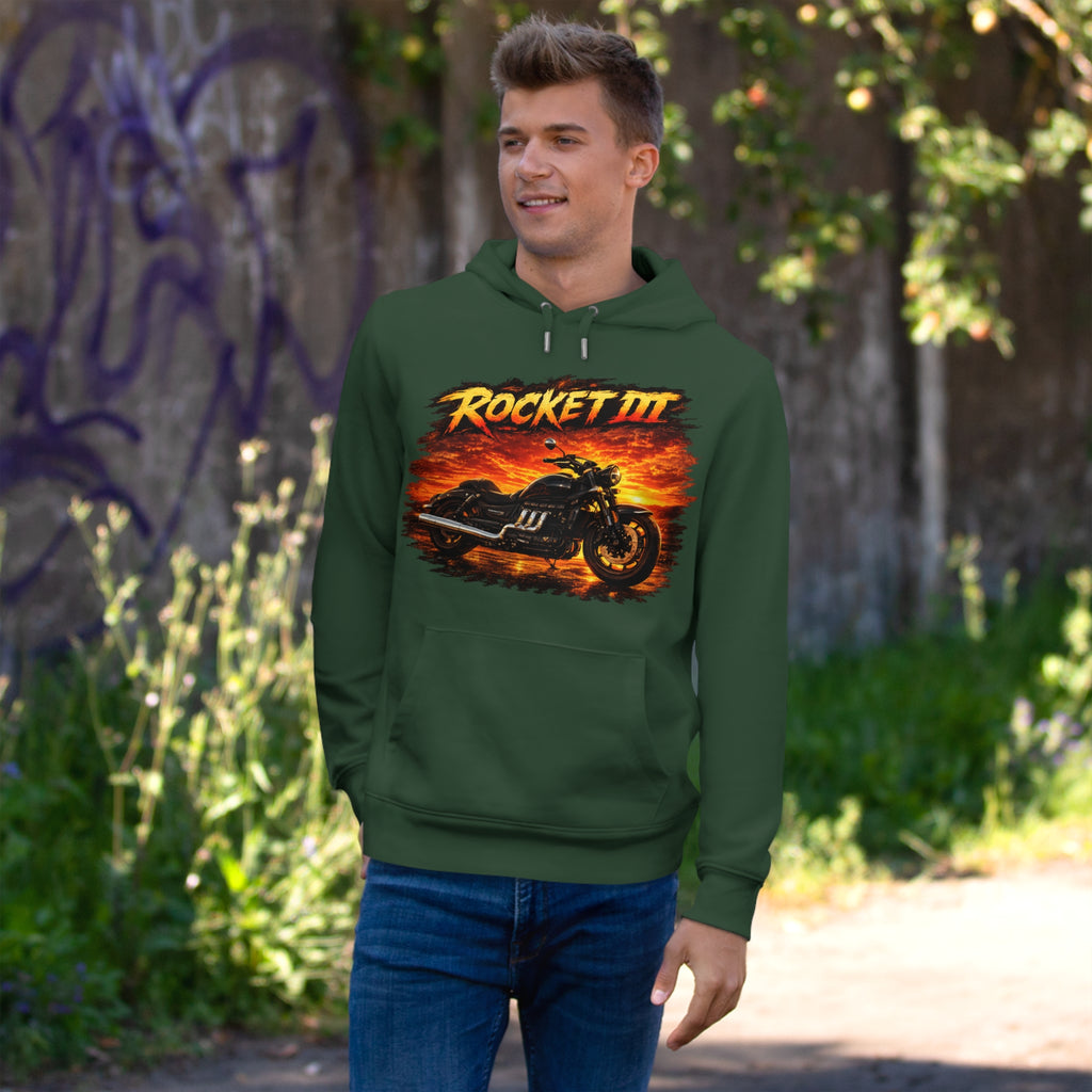 Personalisierter Hoodie - Triumph Rocket III