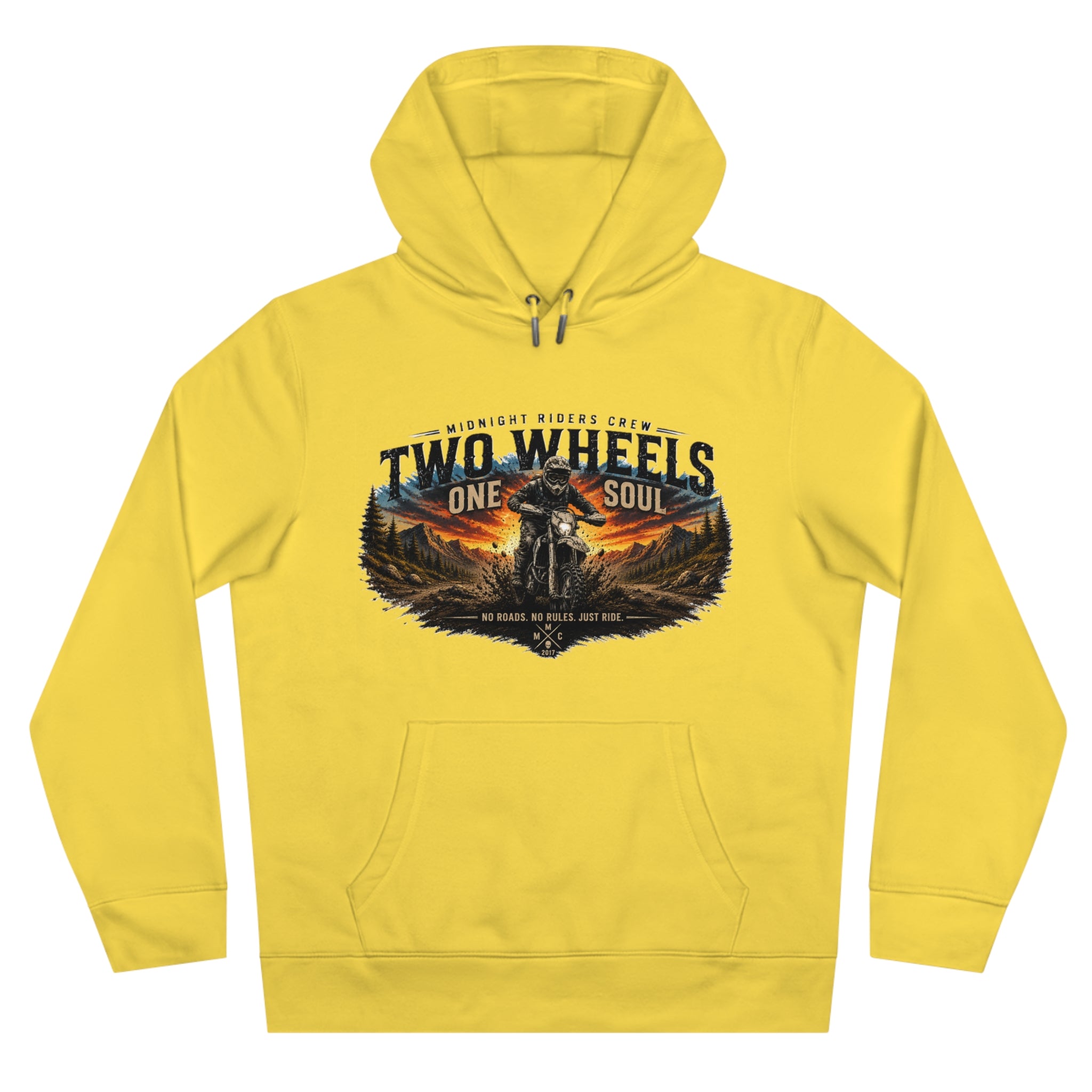 Personalisierter Hoodie - Two Wheels, One Soul