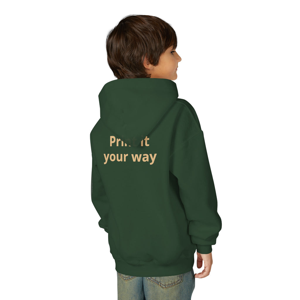 Personalisierter Kinder Hoodie - Two Wheels One Soul