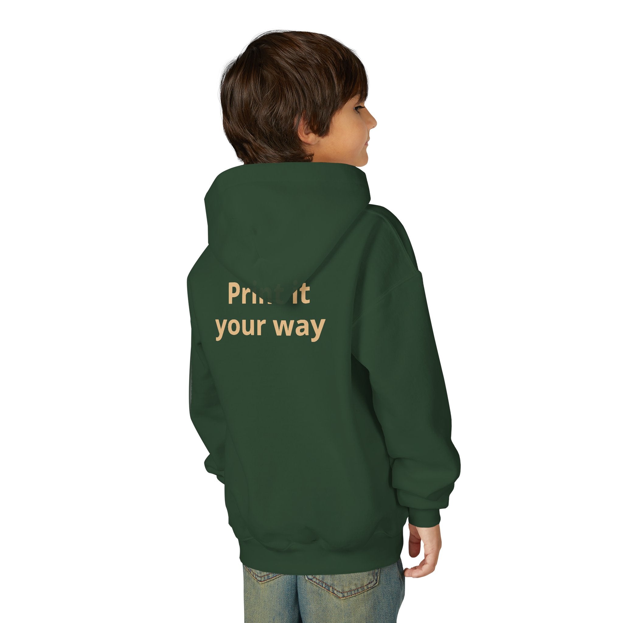 Personalisierter Kinder Hoodie - Two Wheels One Soul