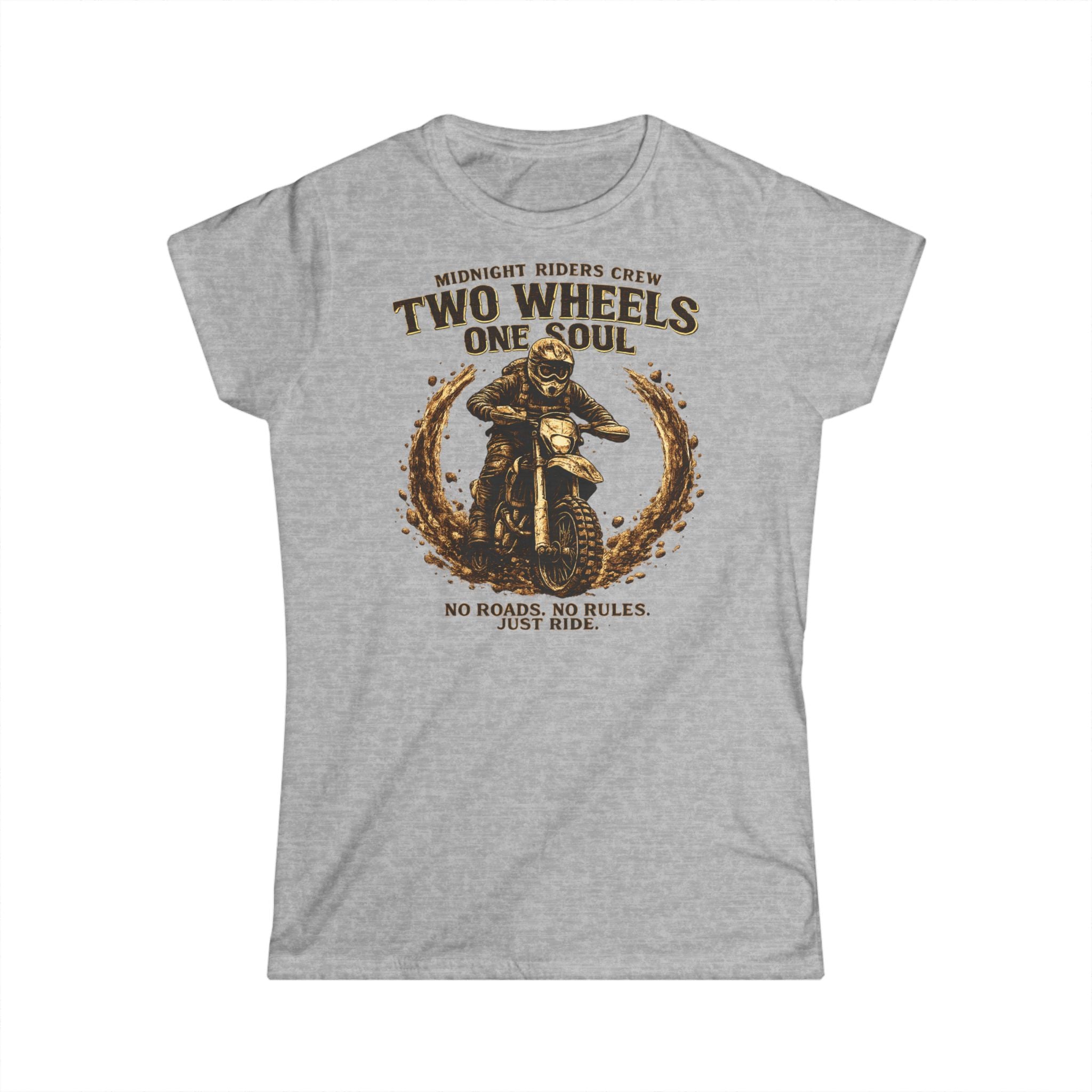 Personalisiertes Damen T-Shirt - Two Wheels One Soul