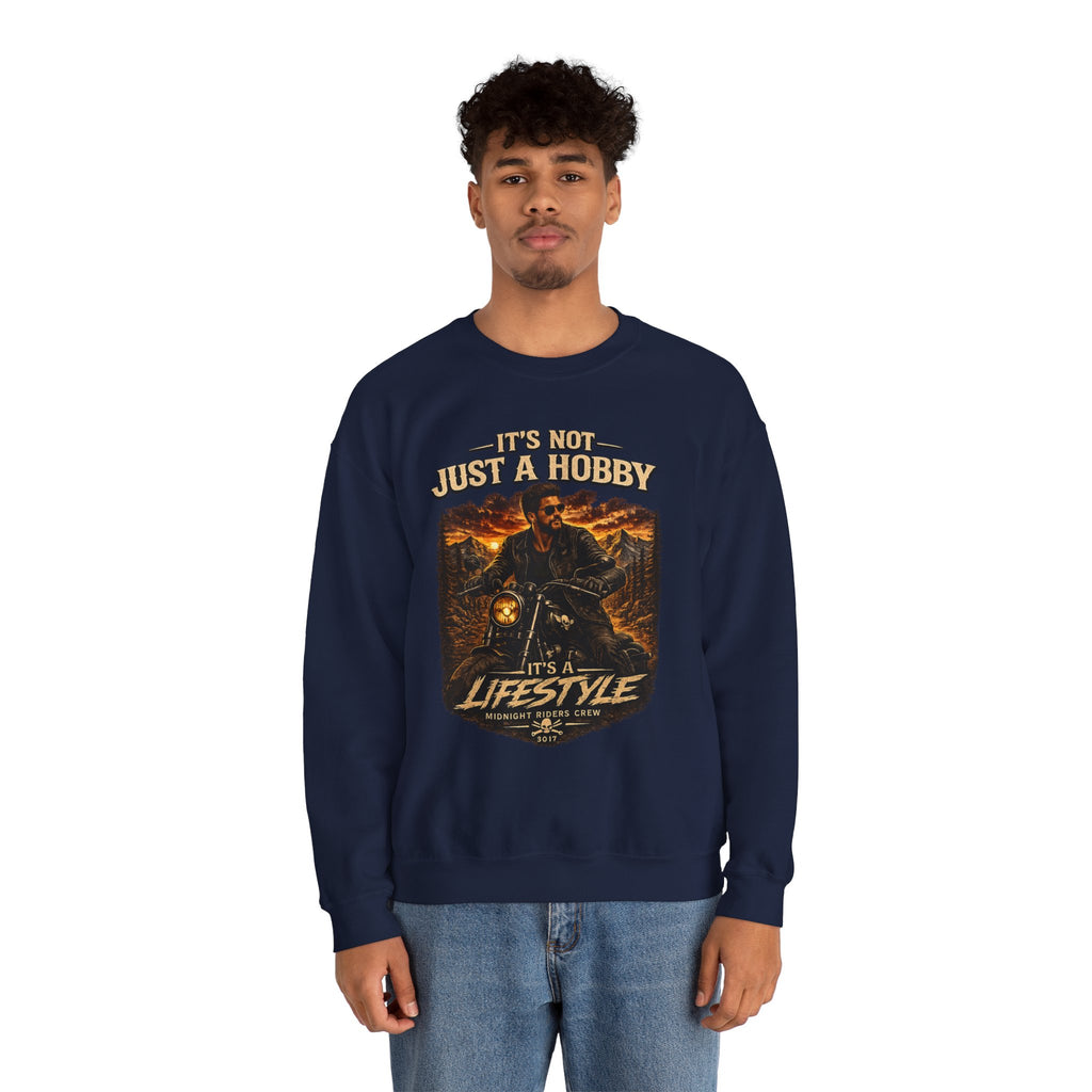 Personalisiertes Sweatshirt - It’s Not Just a Hobby  It’s a Lifestyle - Color