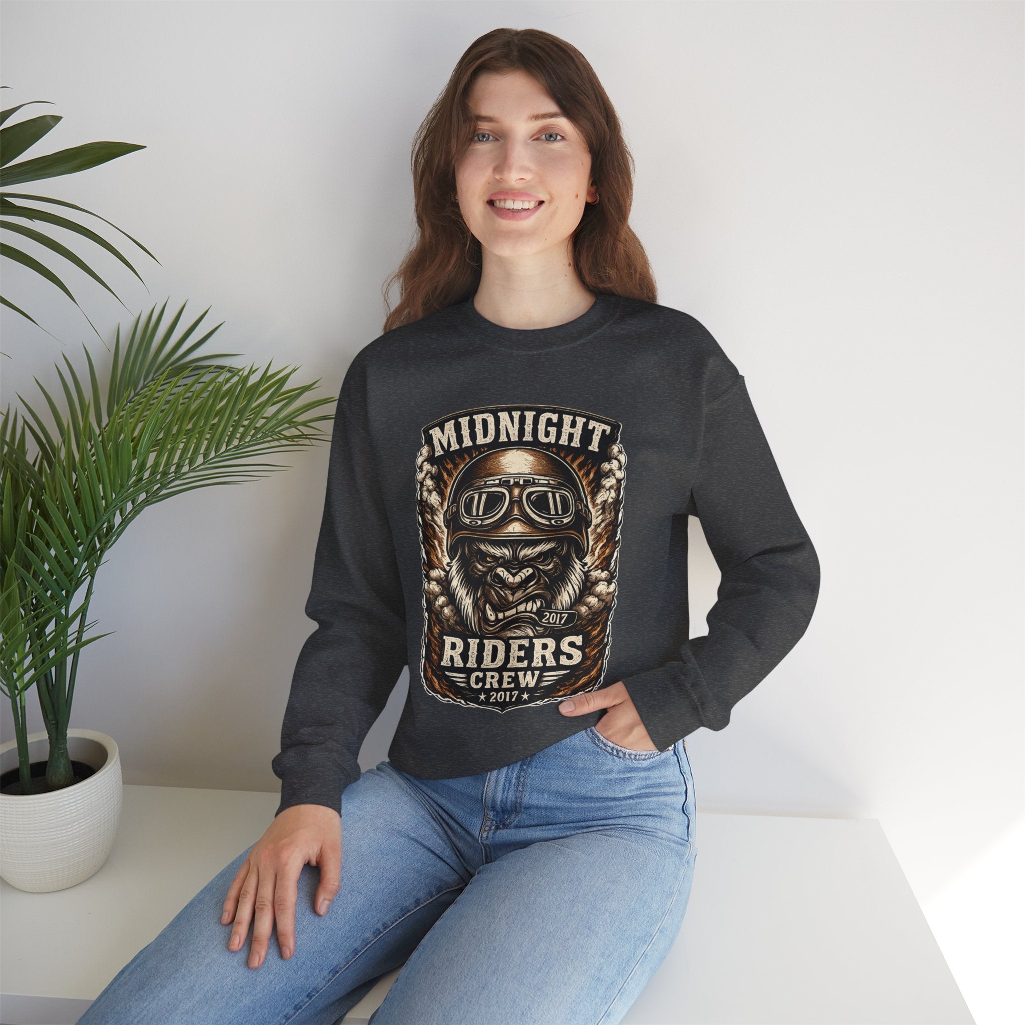 Personalisiertes Sweatshirt - Midnight Riders Crew 2017